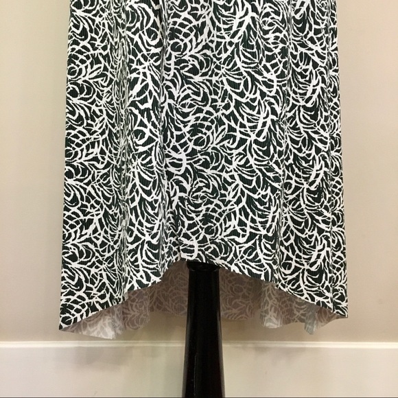 CLUB MONACO Asymmetrical Ribbed Pattern High Low Maxi Dress Women’s Size 10 - Picture 8 of 14